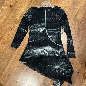 NWT Kay Celine Women’s Black Blouse Size Small